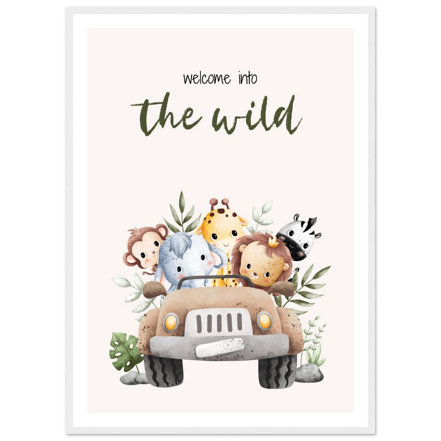 Welcome into the wild - Poster - Arthena