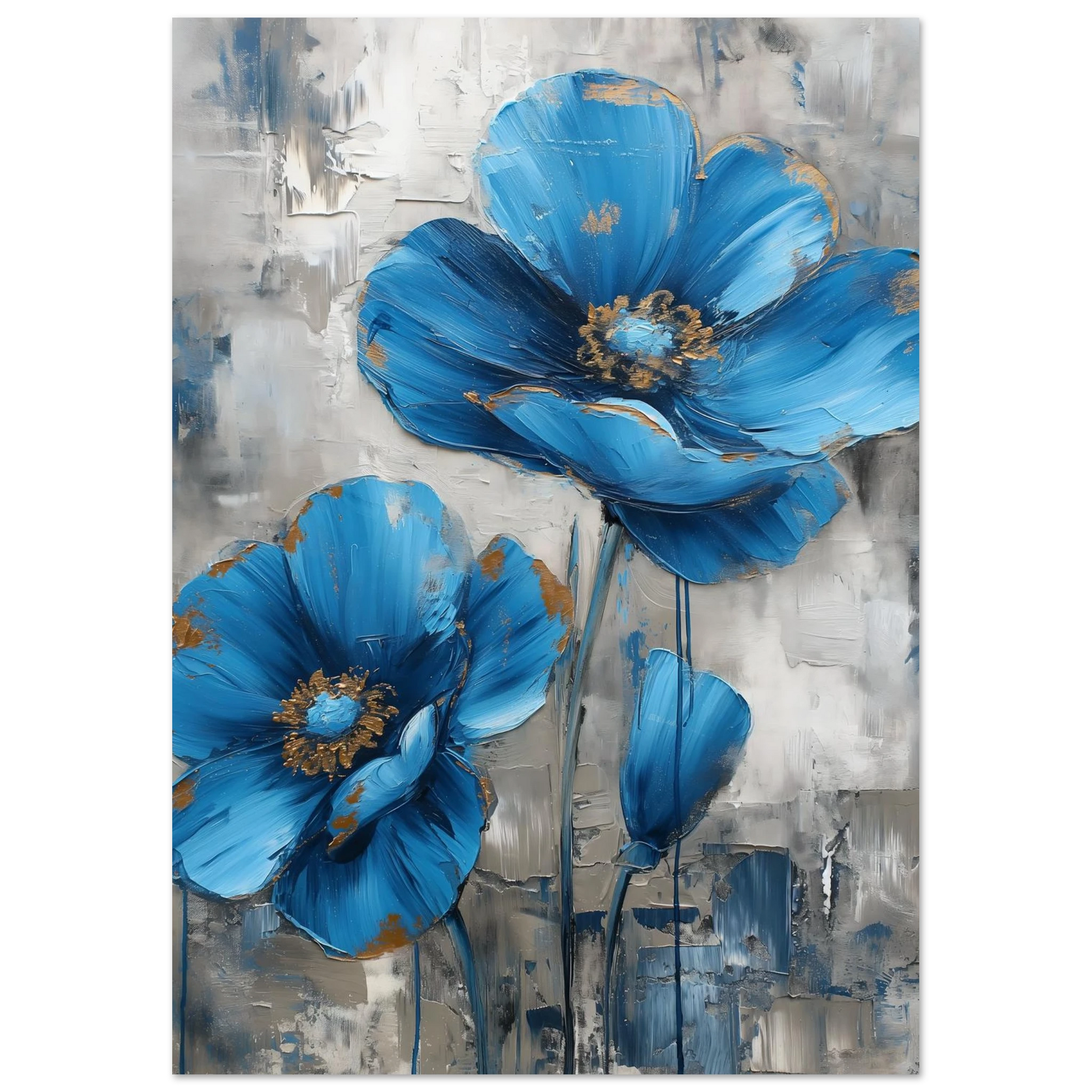 Blue in Bloom - Poster - Arthena