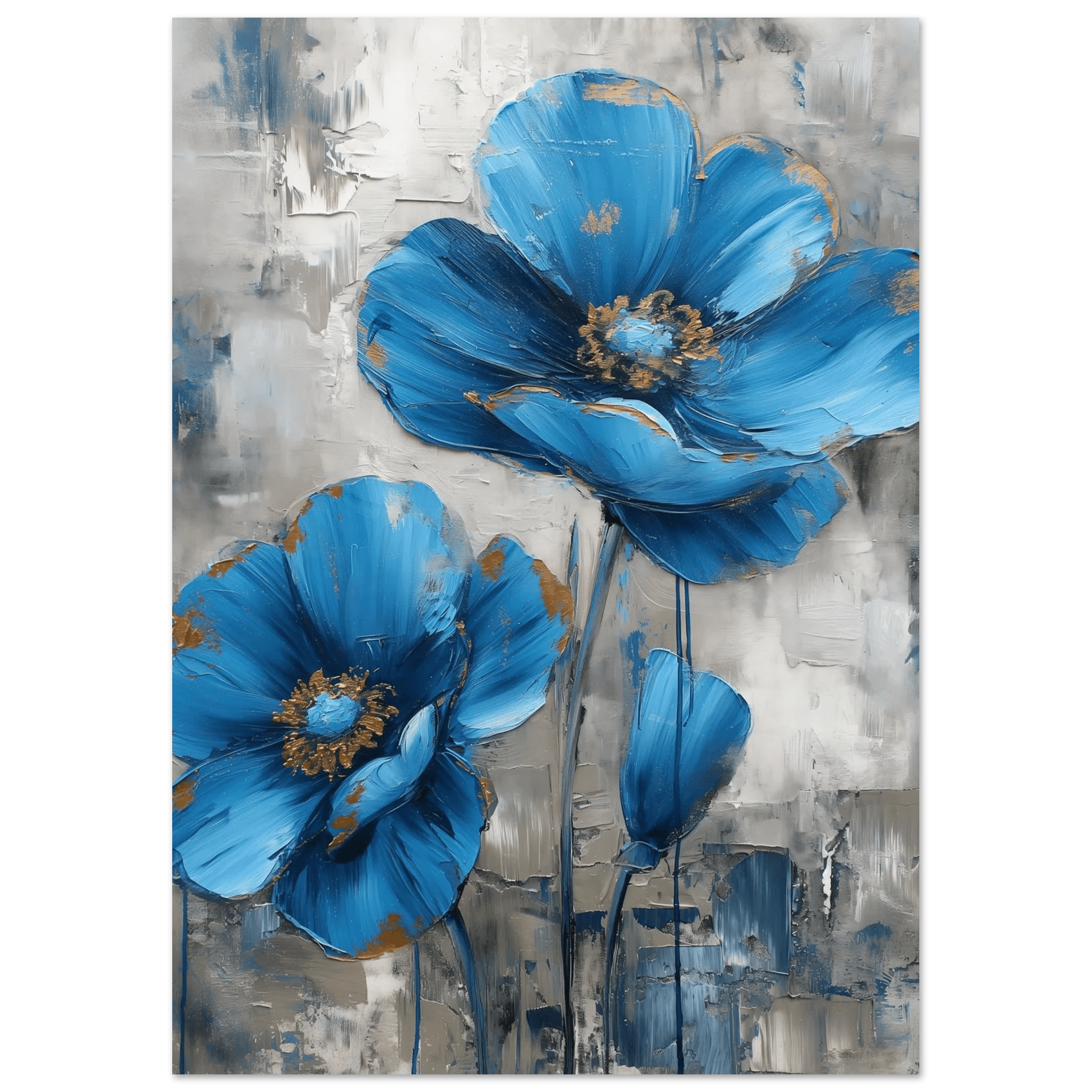 Blue in Bloom - Poster - Arthena