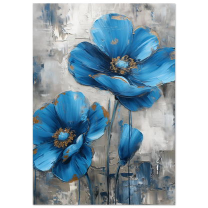 Blue in Bloom - Poster - Arthena