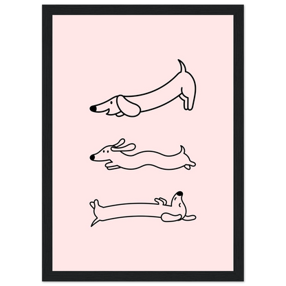 Happy Wienerdog - Poster - Arthena