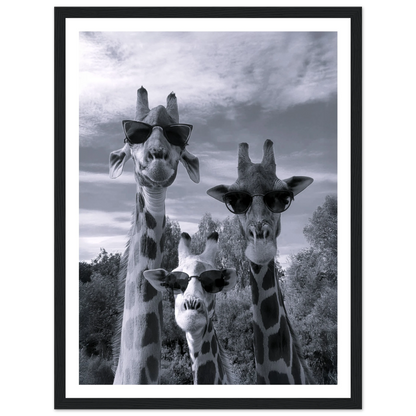A Sunny Day to be a Giraffe - Poster - Arthena