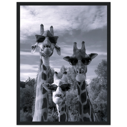 A Sunny Day to be a Giraffe - Poster - Arthena