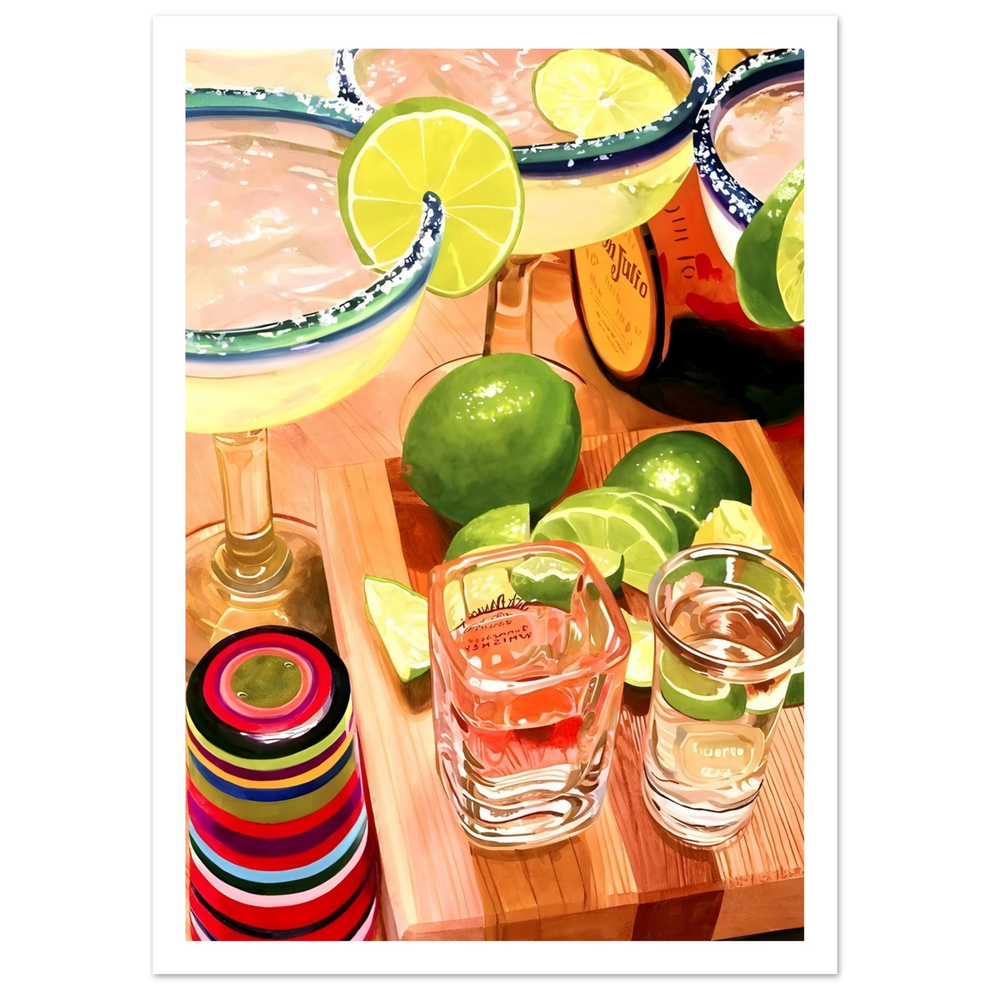 Fiesta in a Glass - Poster - Arthena