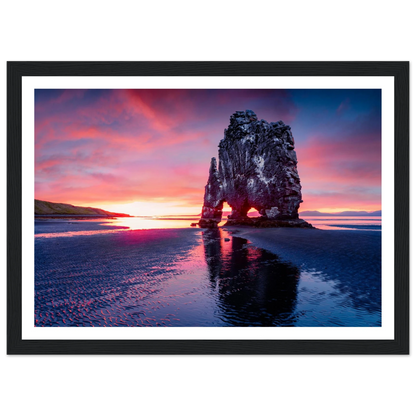 Rock of Fire and Sky - Poster - Arthena