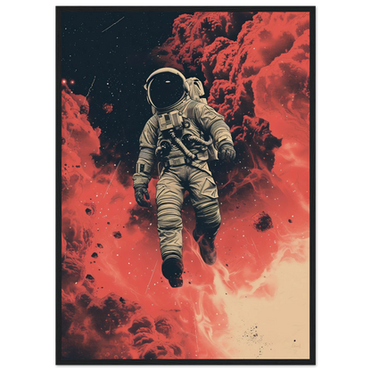 Scarlet Skies The Astronaut - Poster - Arthena