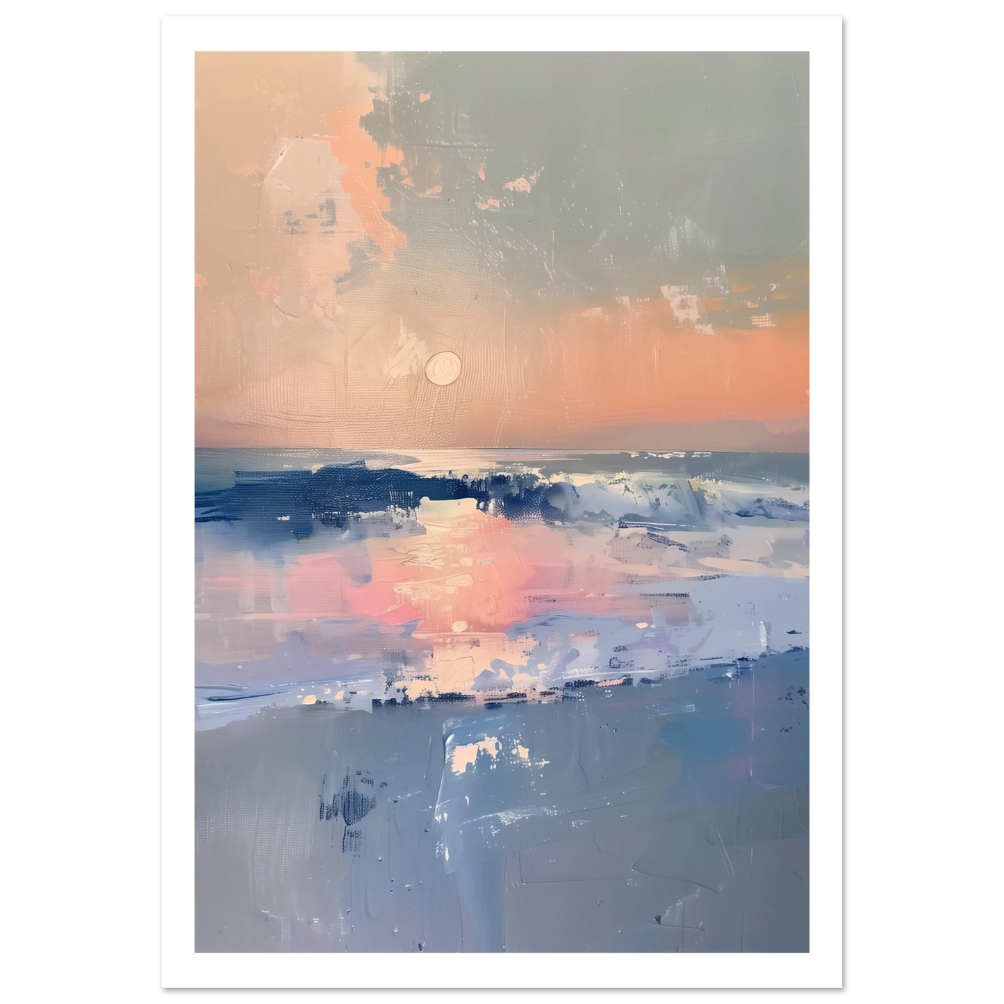 Ocean Whispers at Dusk - Arthena