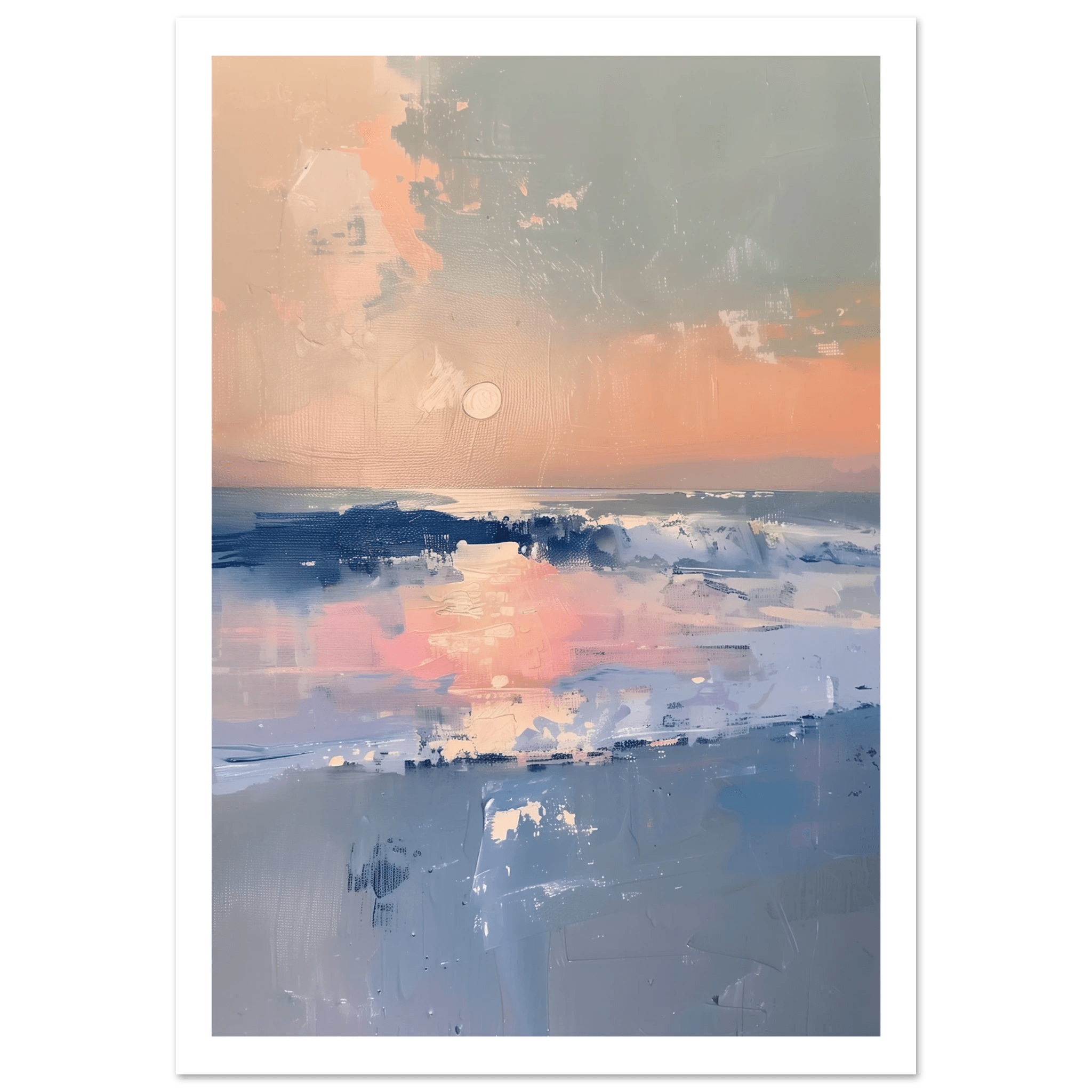 Ocean Whispers at Dusk - Arthena