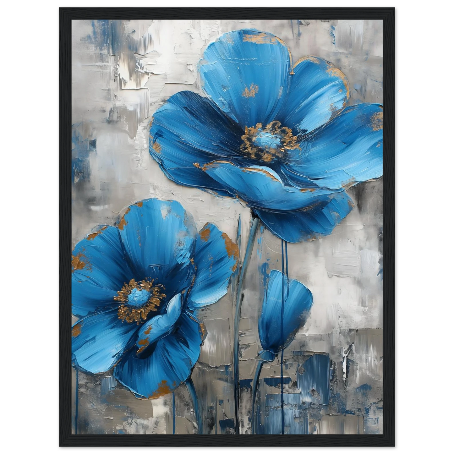 Blue in Bloom - Poster - Arthena