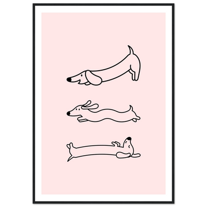 Happy Wienerdog - Poster - Arthena