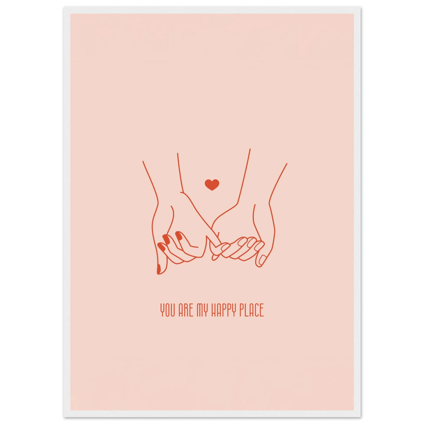 You are my happy place - Poster - Arthena