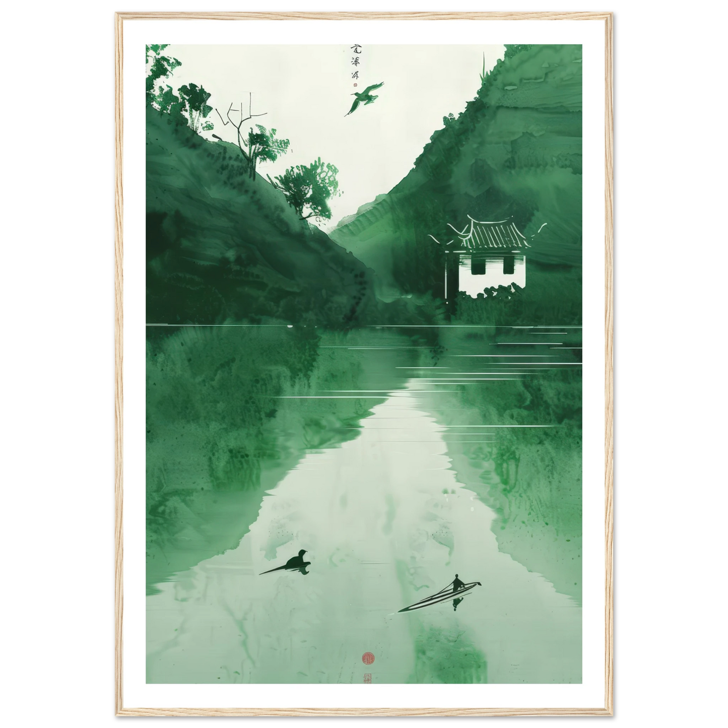 The green mirror - Poster - Arthena