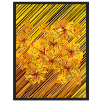 Golden Blossoms - Poster - Arthena