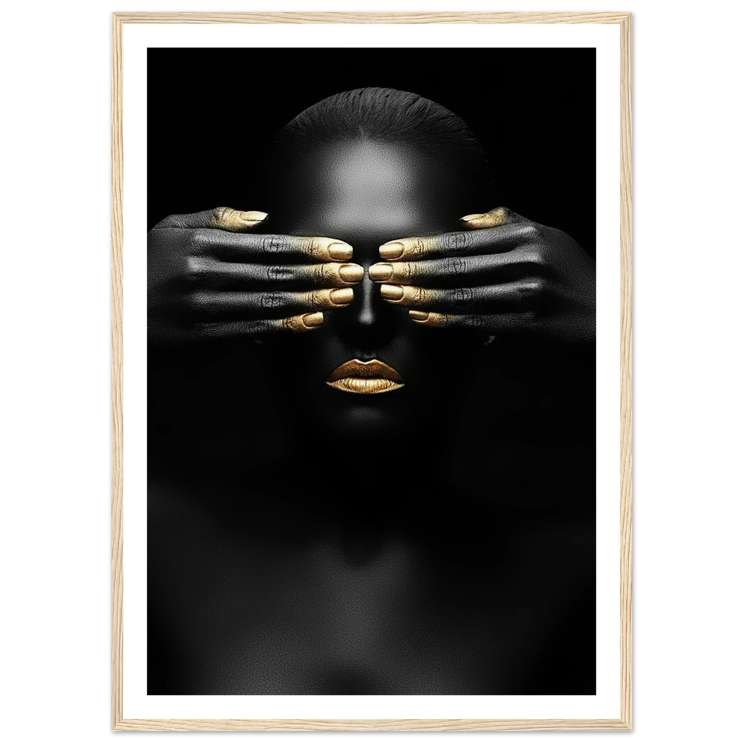 Vision in Gold - Poster - Arthena