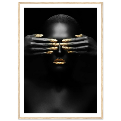 Vision in Gold - Poster - Arthena