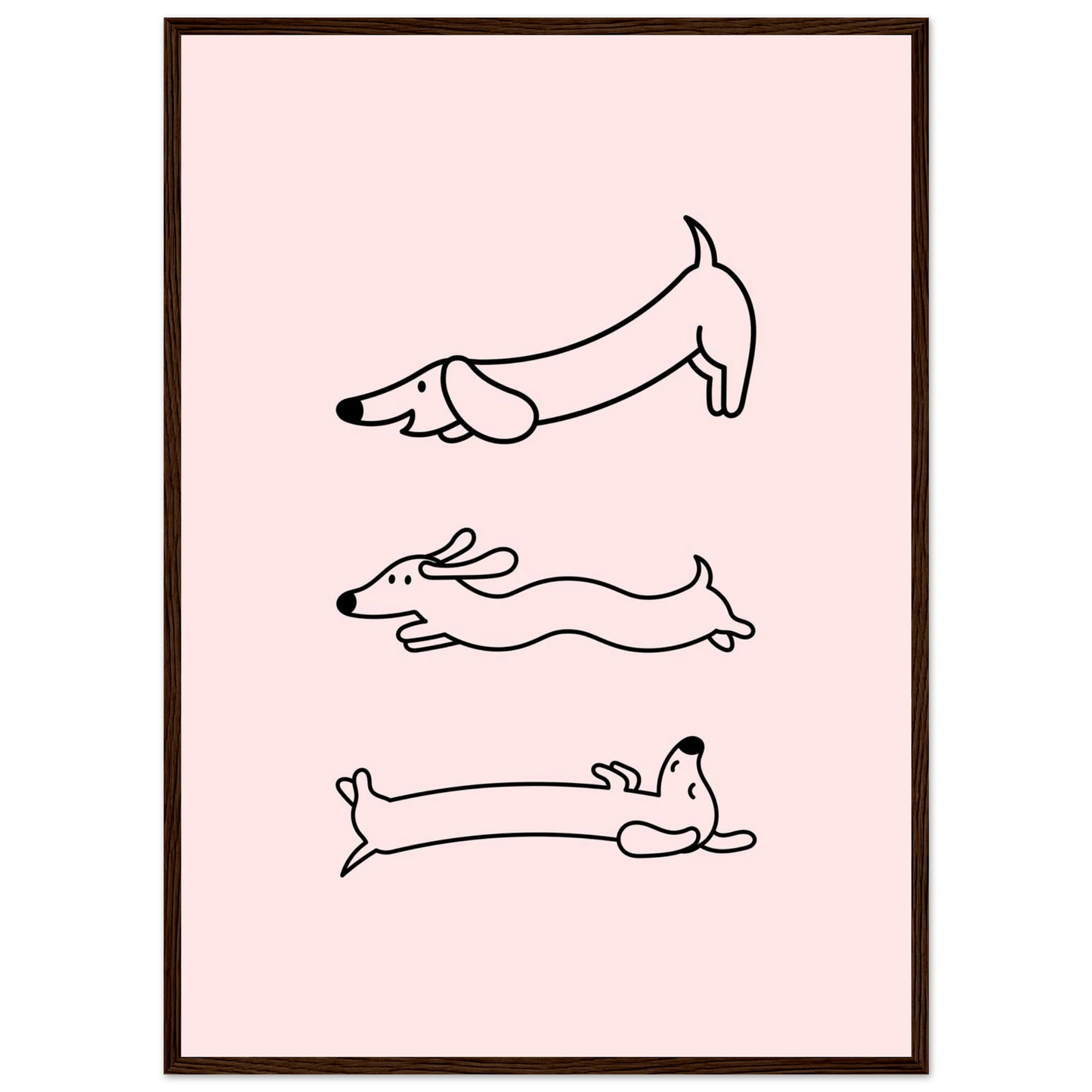 Happy Wienerdog - Poster - Arthena