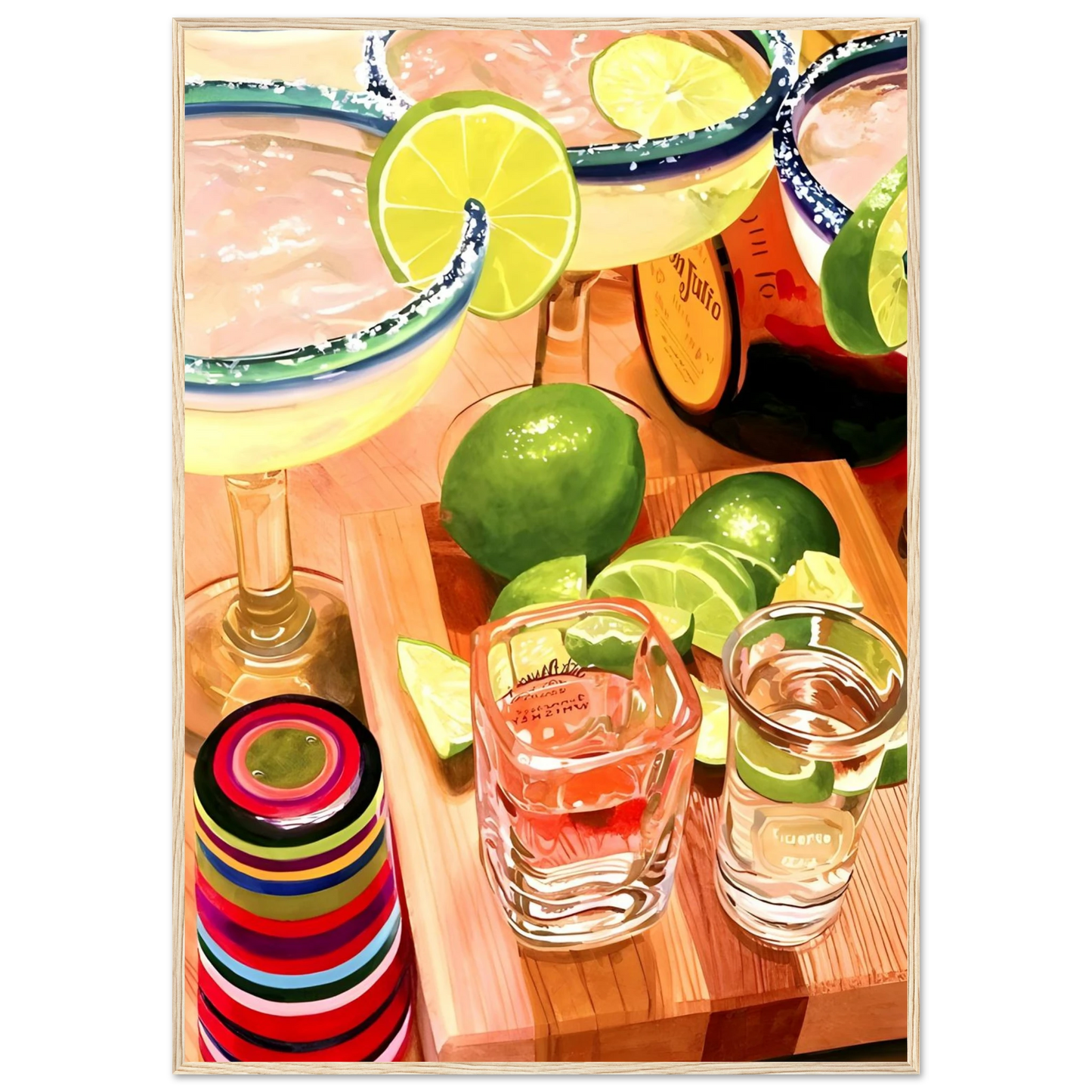 Fiesta in a Glass - Poster - Arthena