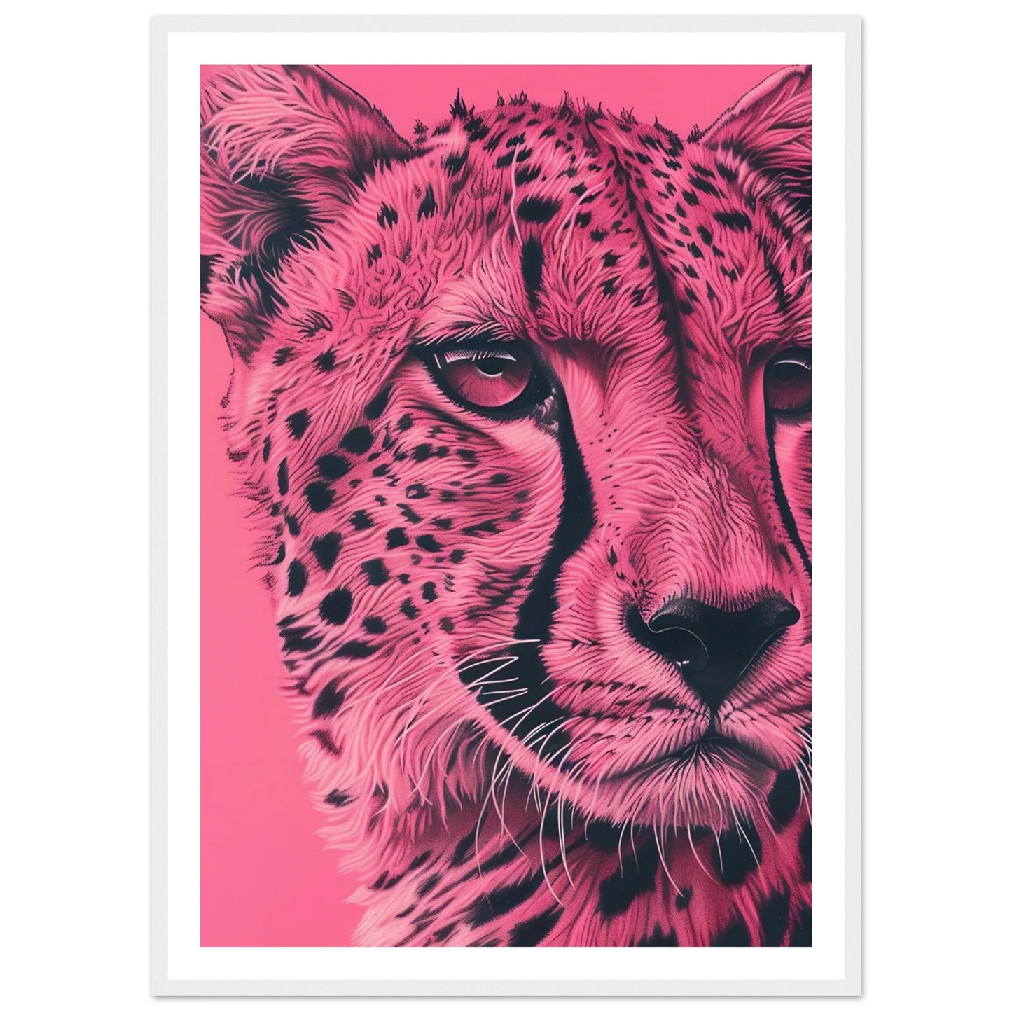 A Pink Cheetah - Poster - Arthena