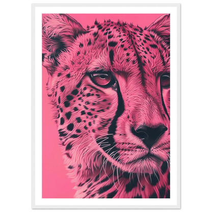 A Pink Cheetah - Poster - Arthena