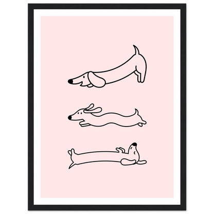 Happy Wienerdog - Poster - Arthena