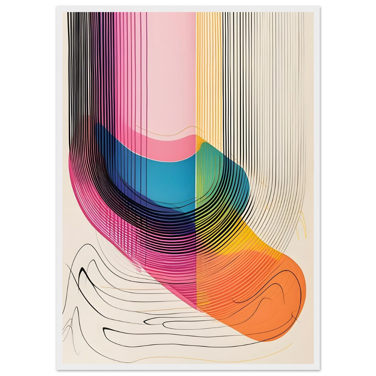 Vibrations of Color - Poster - Arthena