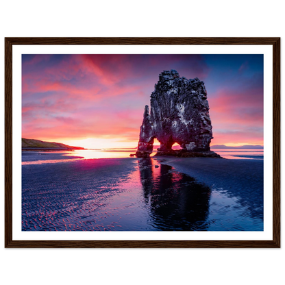 Rock of Fire and Sky - Poster - Arthena