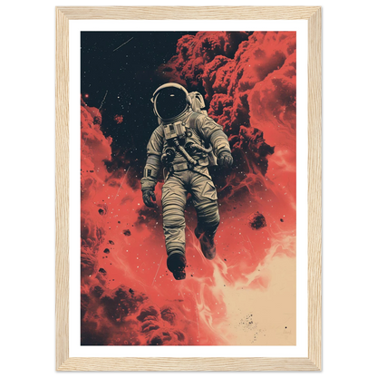 Scarlet Skies The Astronaut - Poster - Arthena