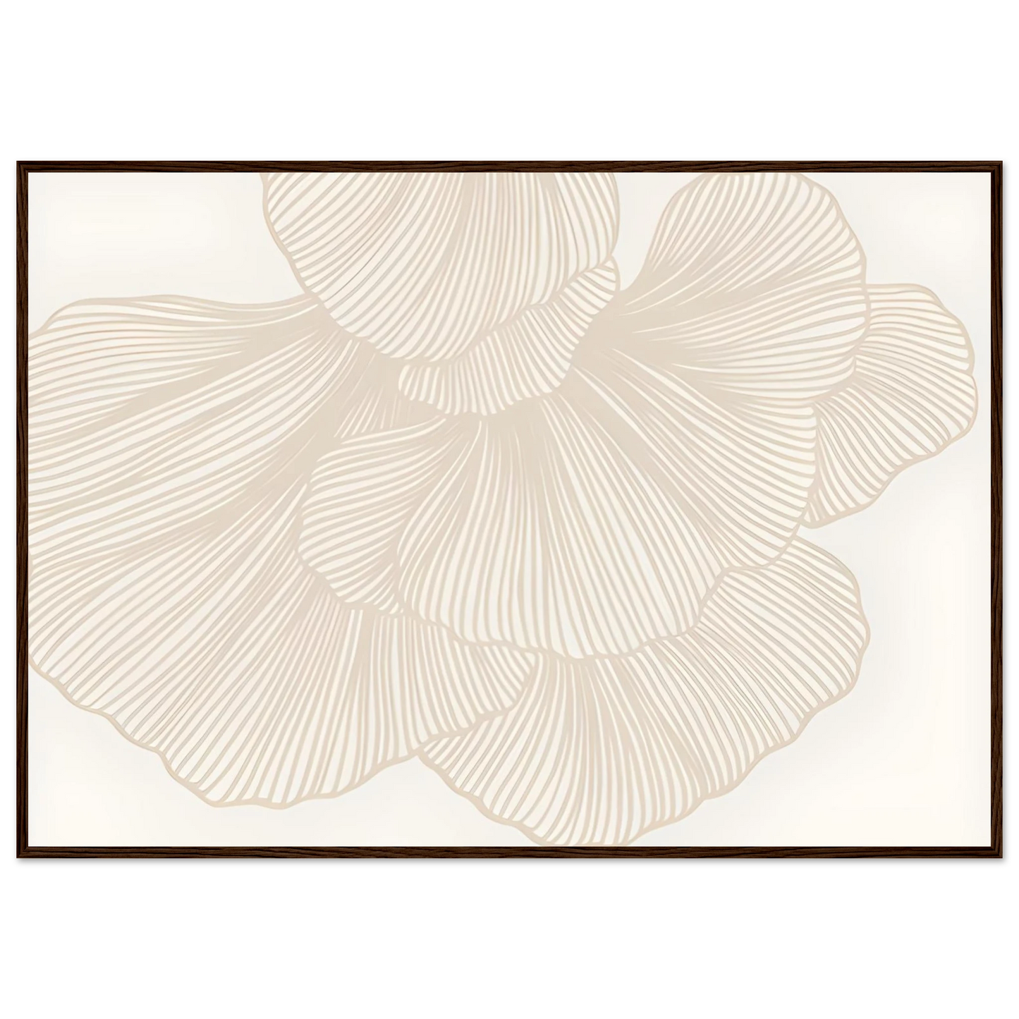 Flower Lines - Poster - Arthena