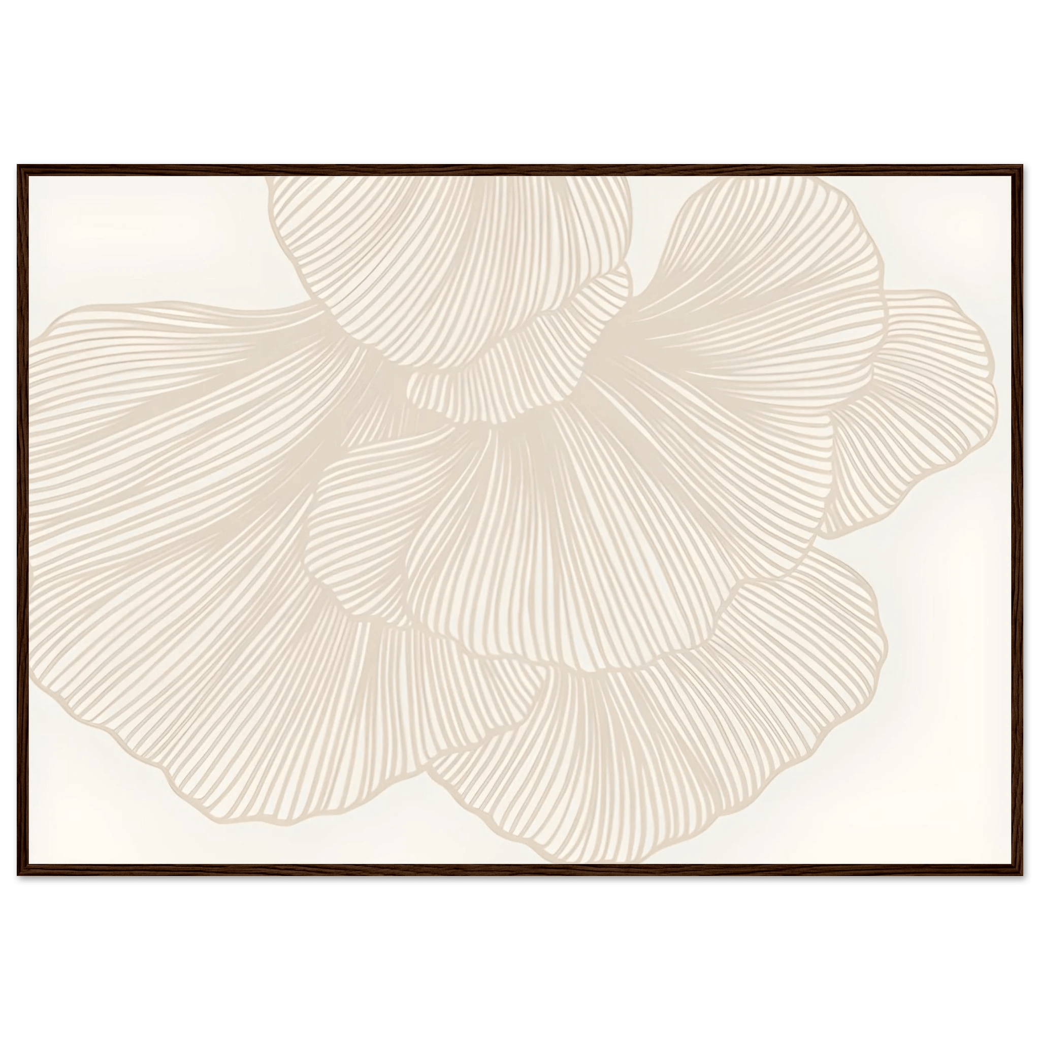 Flower Lines - Poster - Arthena