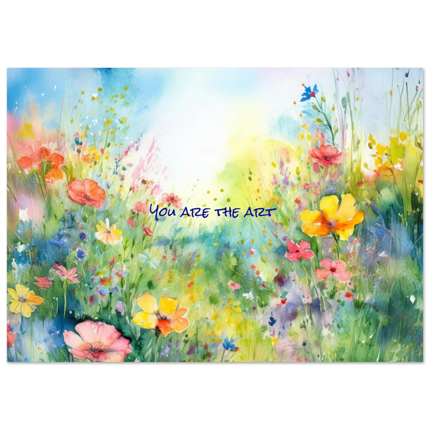 You Are The Art - Poster - Arthena