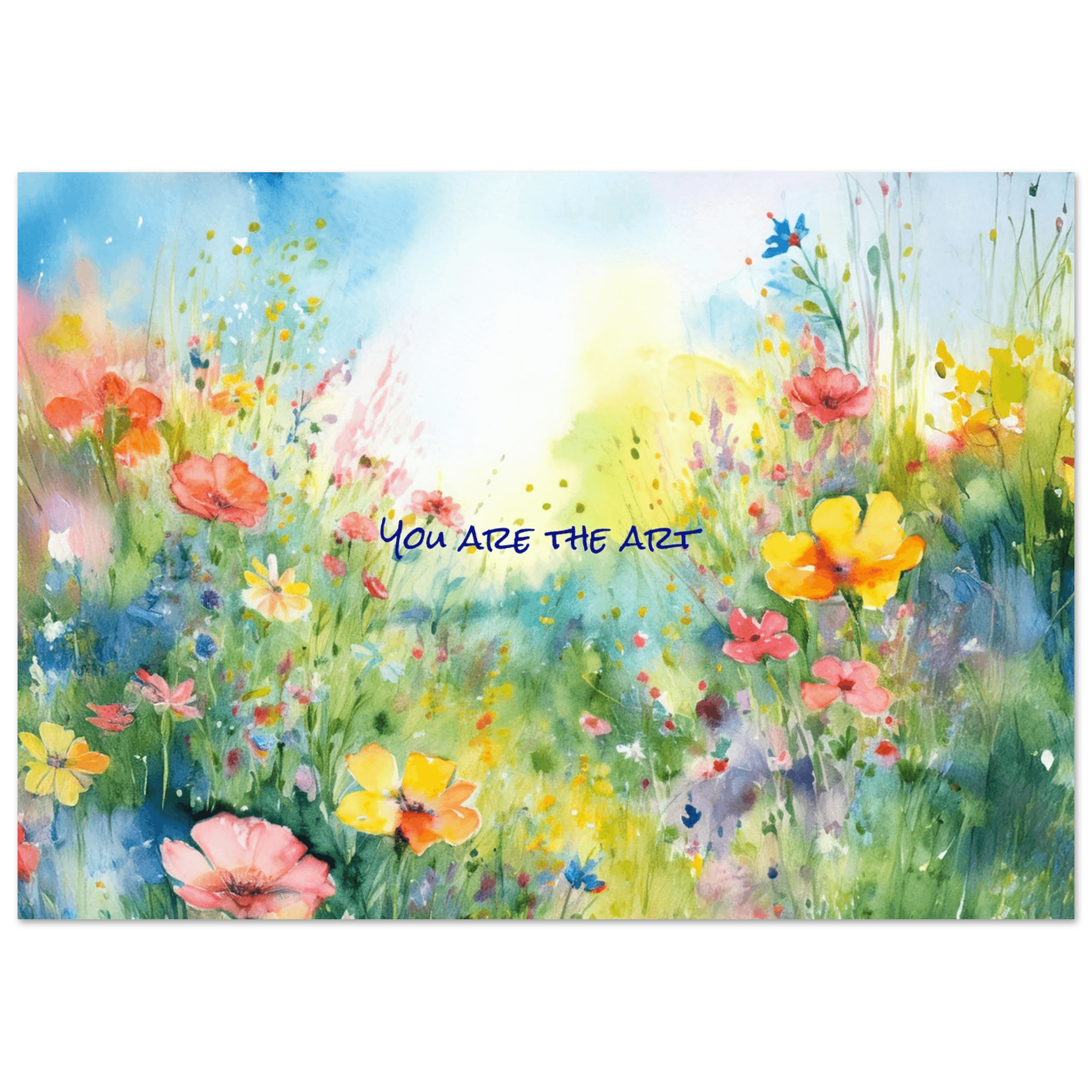 You Are The Art - Poster - Arthena