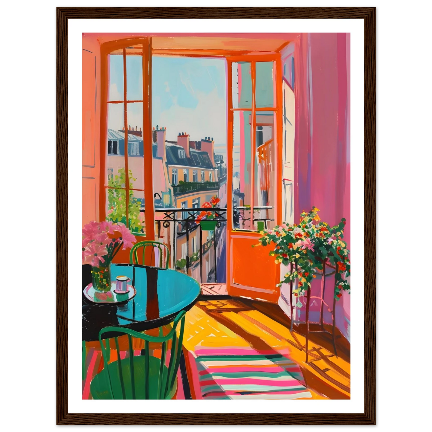 Parisian Morning View - Poster - Arthena