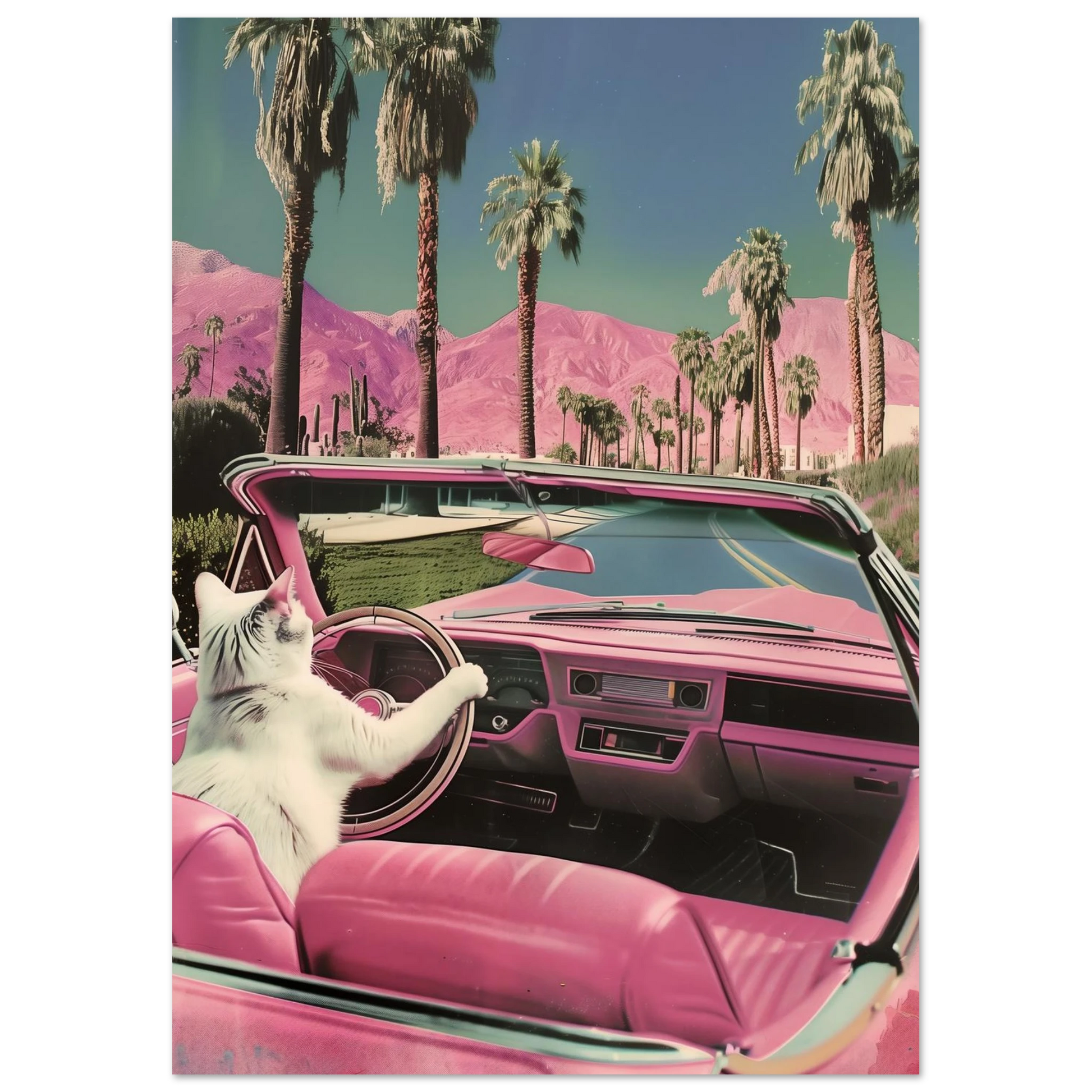 Feline Dreams - Poster - Arthena