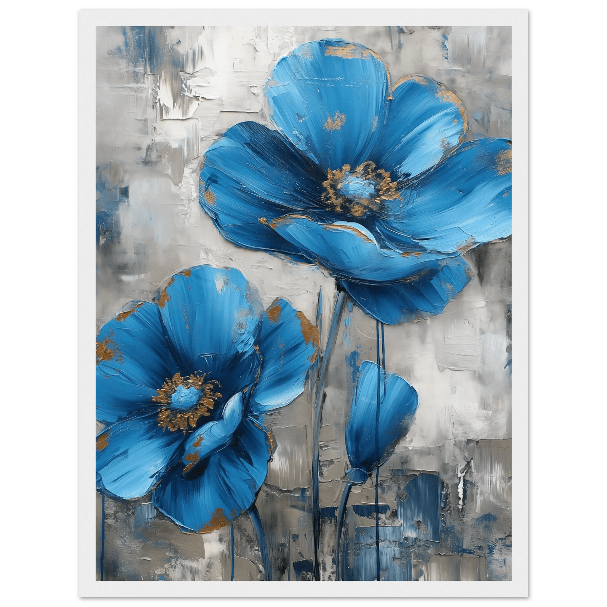 Blue in Bloom - Poster - Arthena
