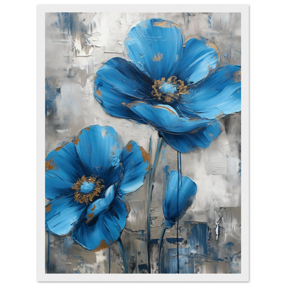 Blue in Bloom - Poster - Arthena