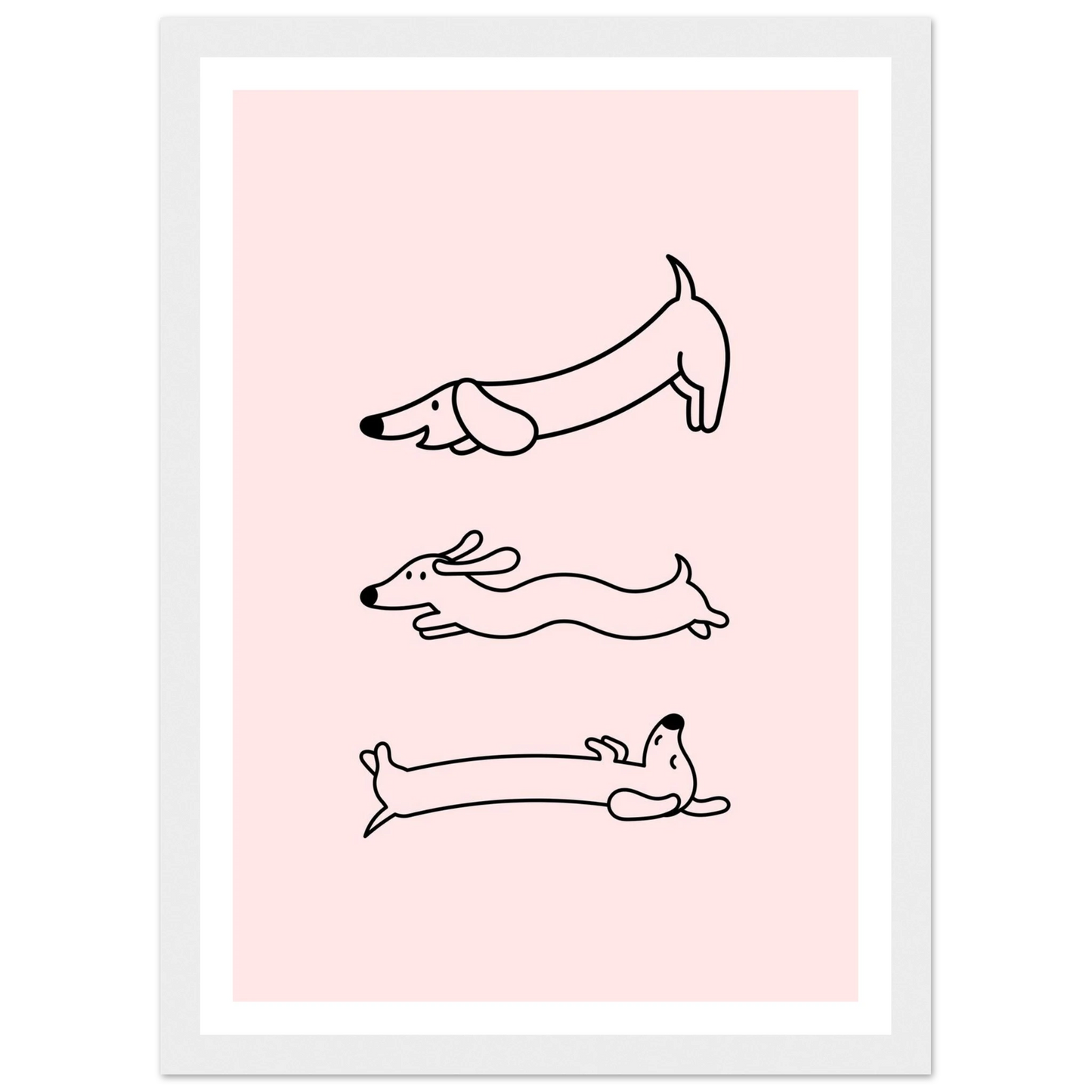 Happy Wienerdog - Poster - Arthena