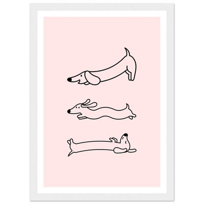Happy Wienerdog - Poster - Arthena