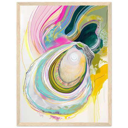Colorful Oyster - Poster - Arthena