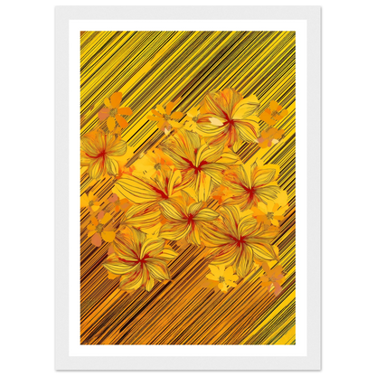 Golden Blossoms - Poster - Arthena