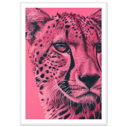 A Pink Cheetah - Poster - Arthena