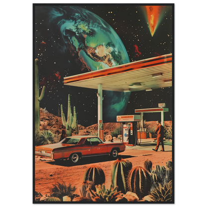 Interstellar Pit Stop - Poster - Arthena
