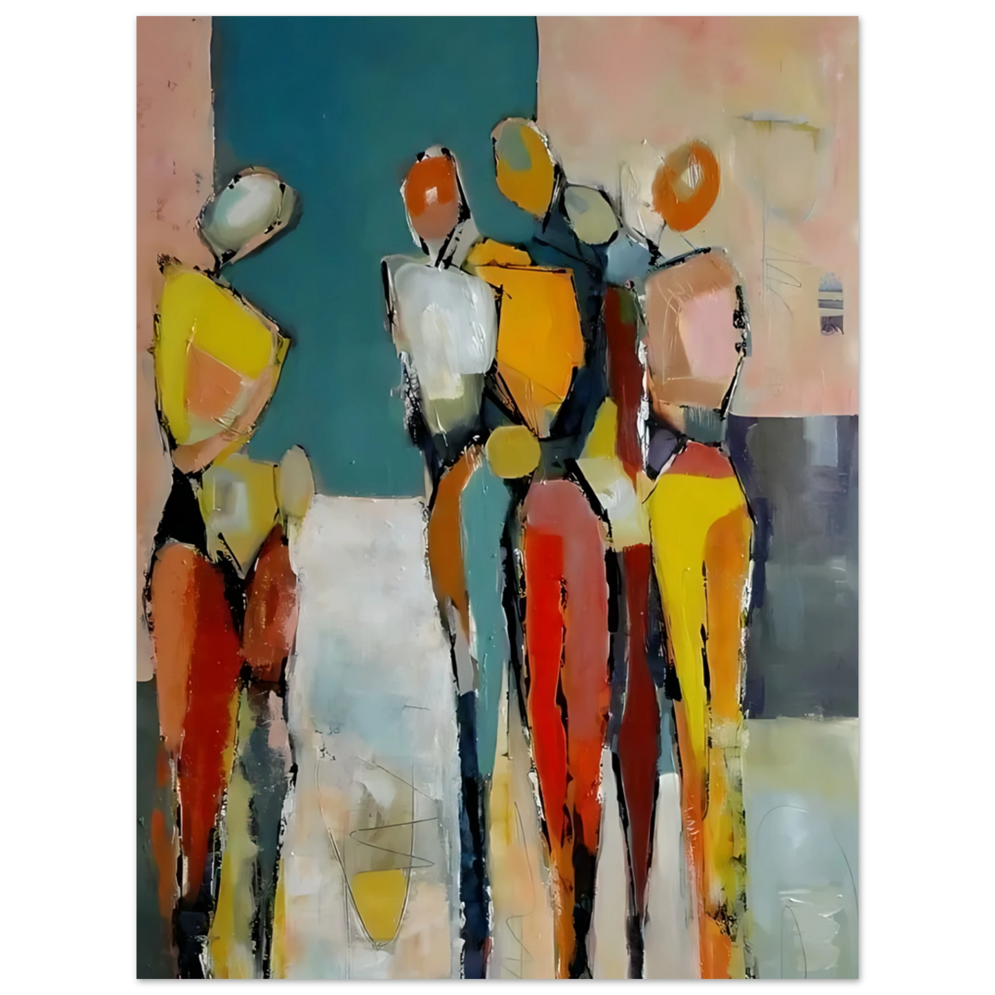 Movement in Company - Poster - Arthena