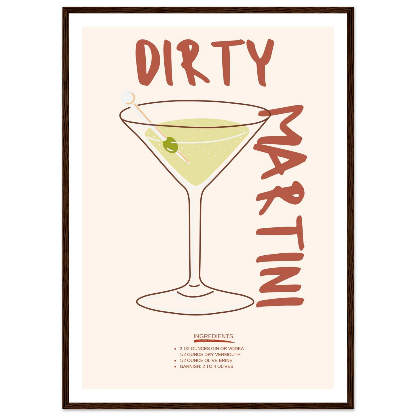 Dirty Martini - Poster - Arthena
