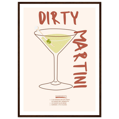 Dirty Martini - Poster - Arthena