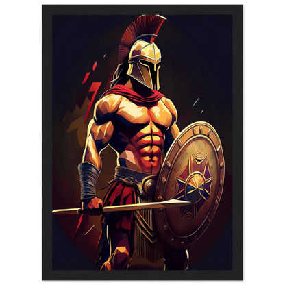 Spartan Warrior - Poster - Arthena