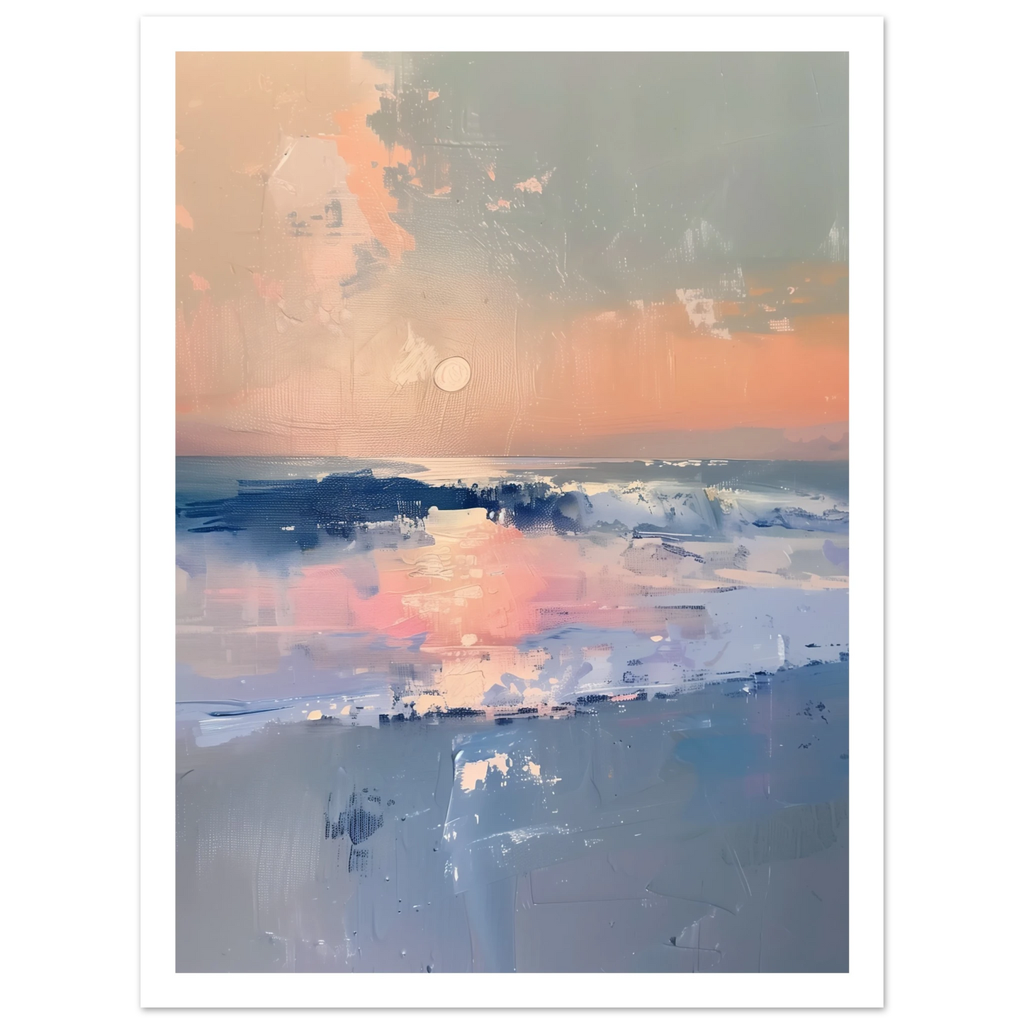 Ocean Whispers at Dusk - Arthena