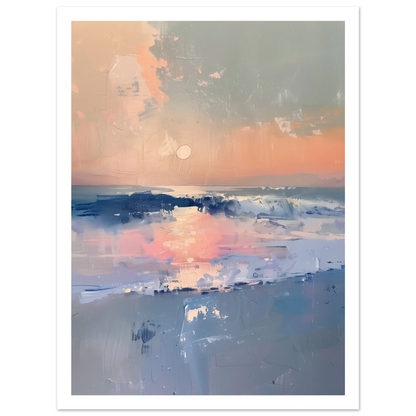 Ocean Whispers at Dusk - Arthena