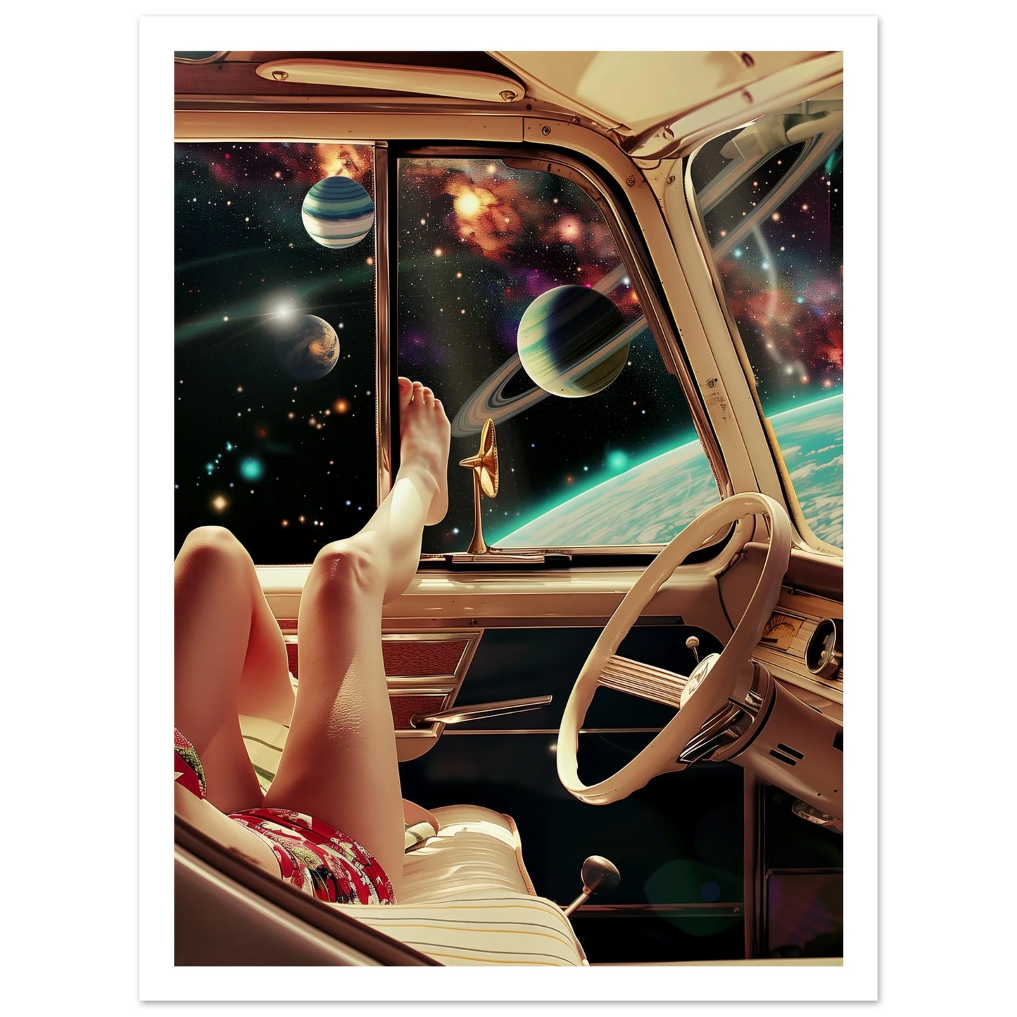 Galactic Getaway - Poster - Arthena