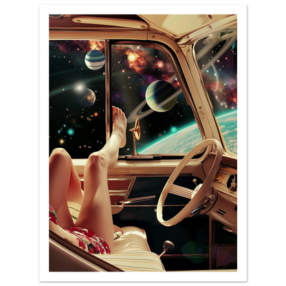 Galactic Getaway - Poster - Arthena