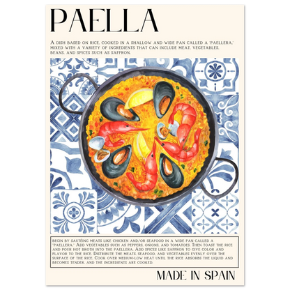 Paella - Poster - Arthena